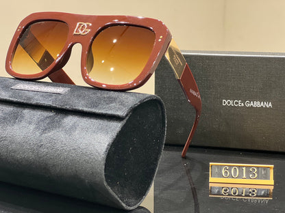 Modische quadratische Sonnenbrille mit großem Gestell