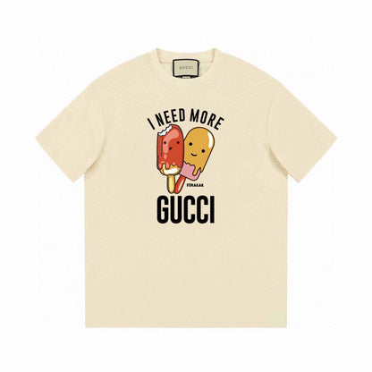 T-Shirt mit Eiscreme-Aufdruck