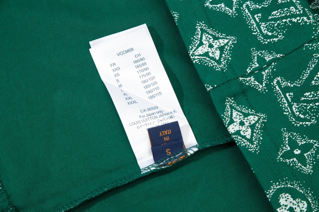 T-Shirt mit Retro-Monogramm-Print