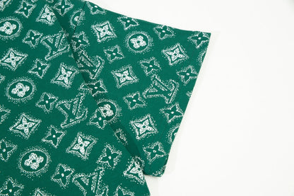 T-Shirt mit Retro-Monogramm-Print