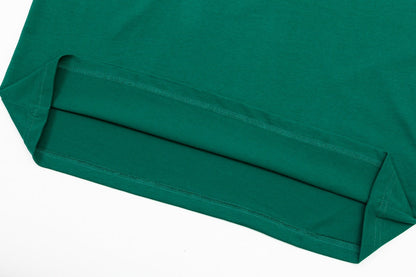 T-Shirt mit Farbverlauf-Monogrammprint