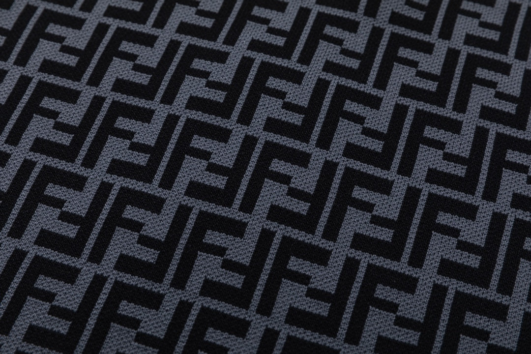 Gestricktes Monogramm-T-Shirt