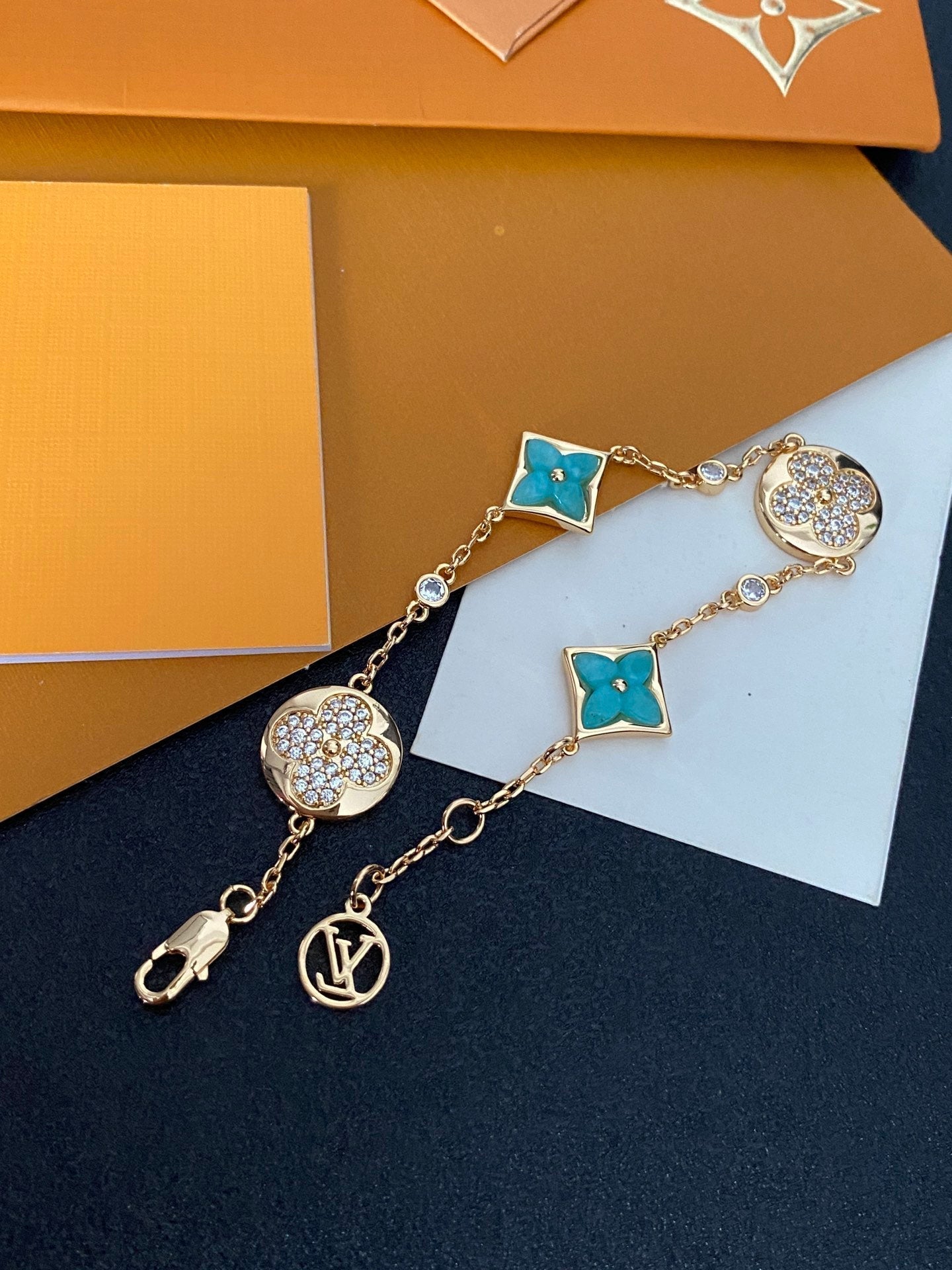 Luxuriöses Strass-Edelsteinarmband