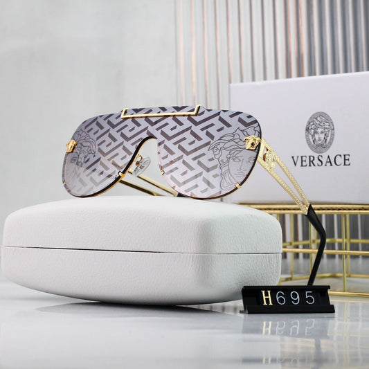 Retro Sonnenbrille mit Wasserzeichenmuster