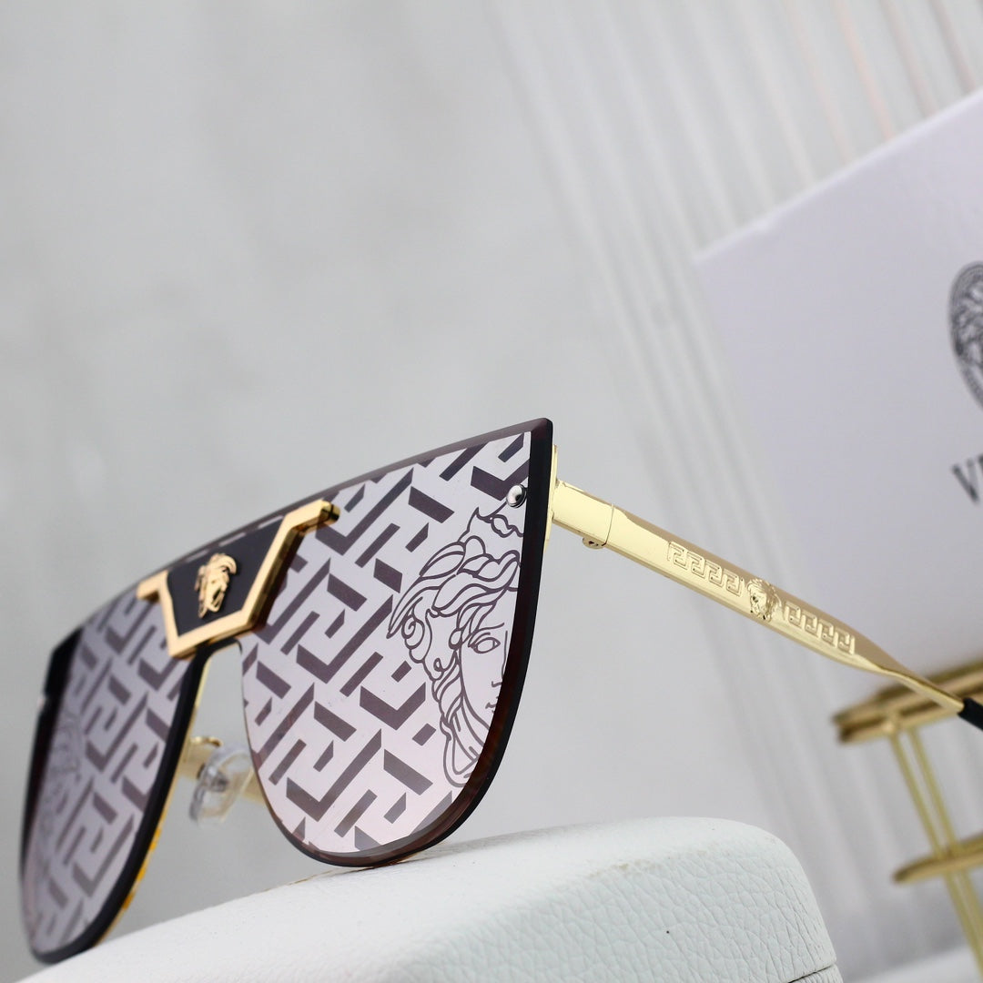 Fashion-Sonnenbrille mit Wasserzeichenmuster