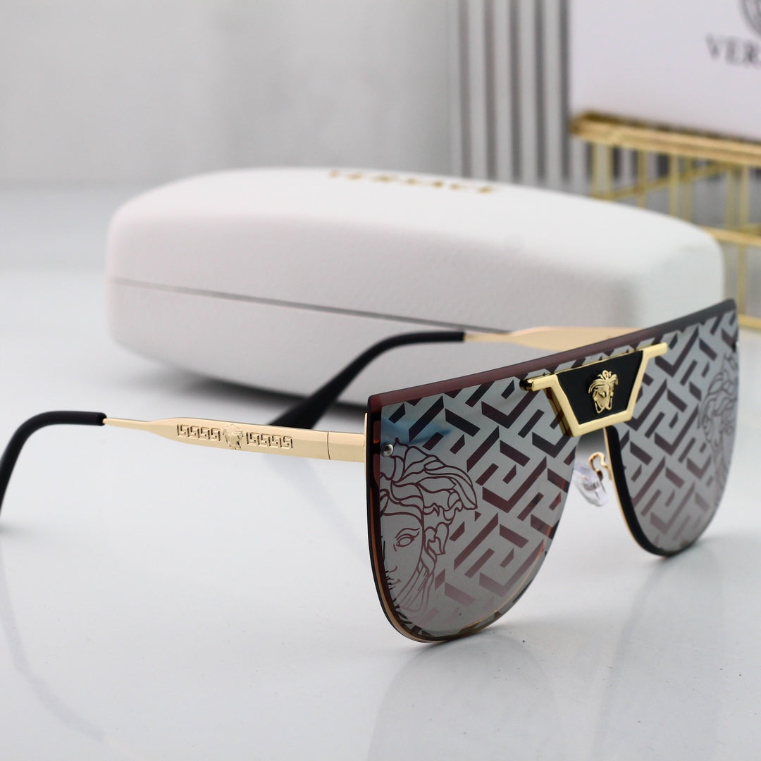 Fashion-Sonnenbrille mit Wasserzeichenmuster