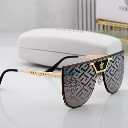 Fashion-Sonnenbrille mit Wasserzeichenmuster