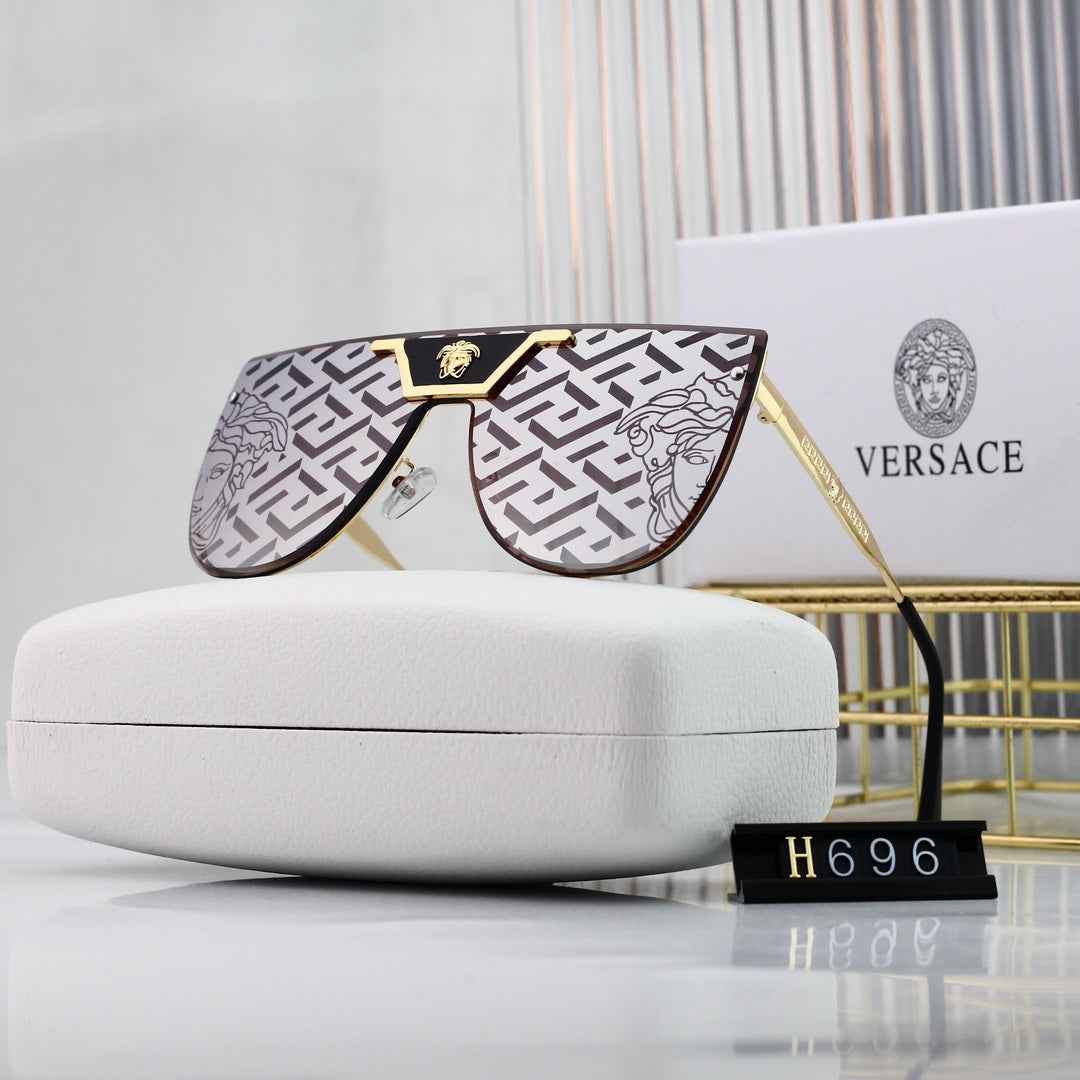 Fashion-Sonnenbrille mit Wasserzeichenmuster