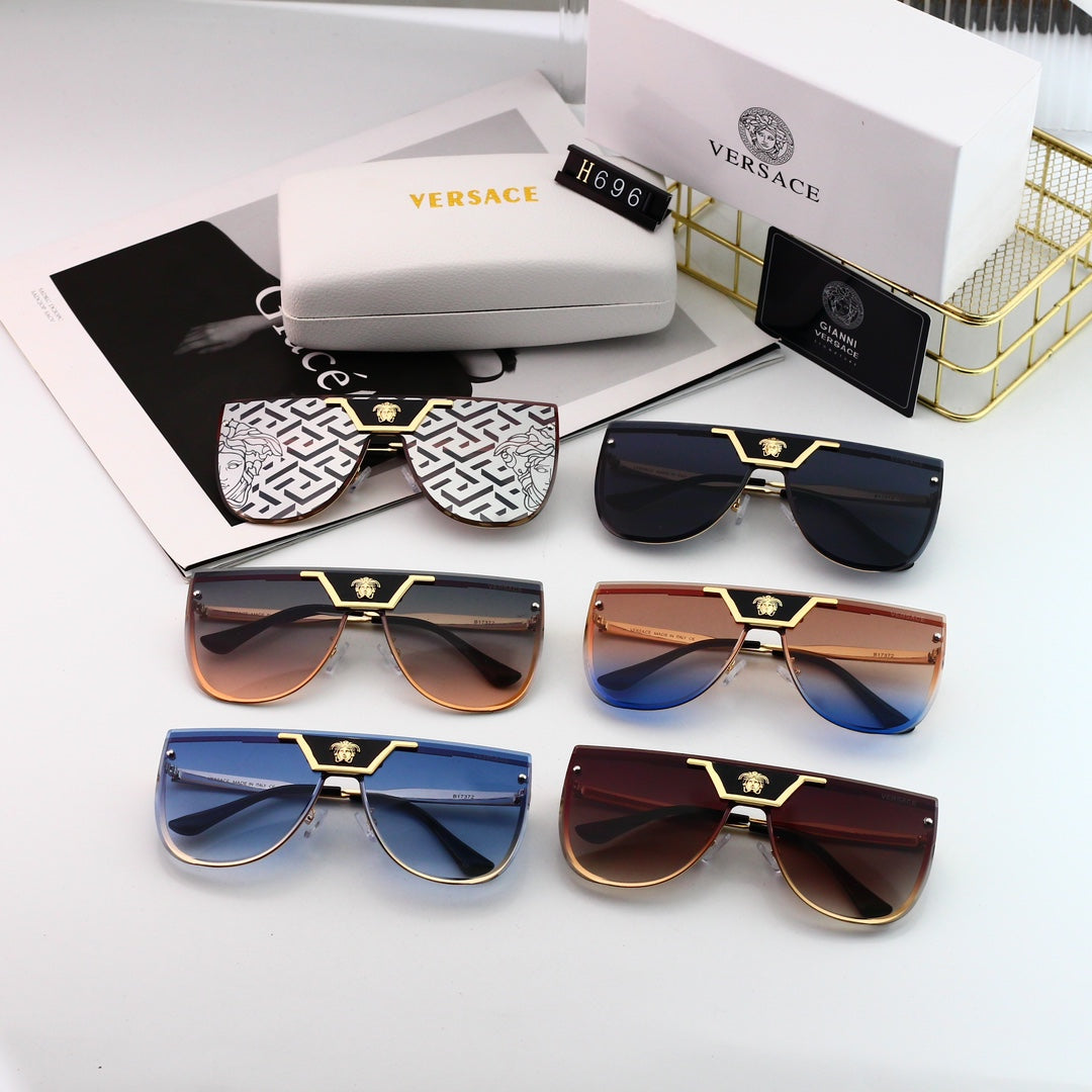 Fashion-Sonnenbrille mit Wasserzeichenmuster