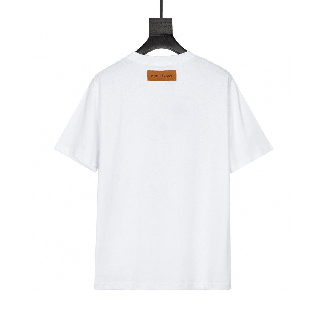 T-Shirt mit Rendered Box Print