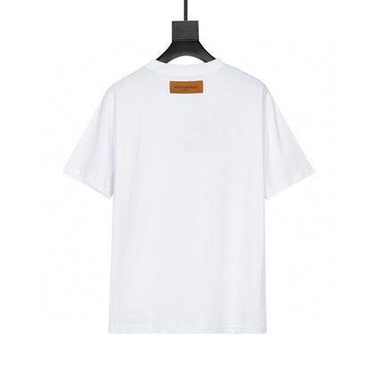 T-Shirt mit Friedenstauben-Print