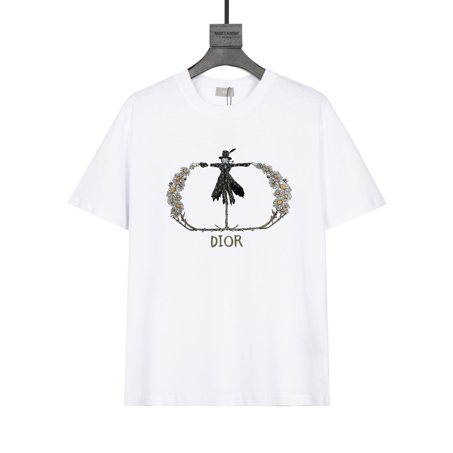 Kürbis-Vogelscheuchen-T-Shirt