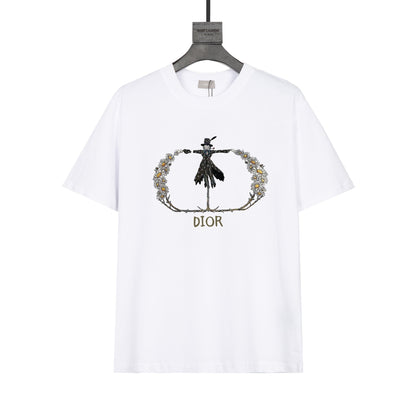 Kürbis-Vogelscheuchen-T-Shirt
