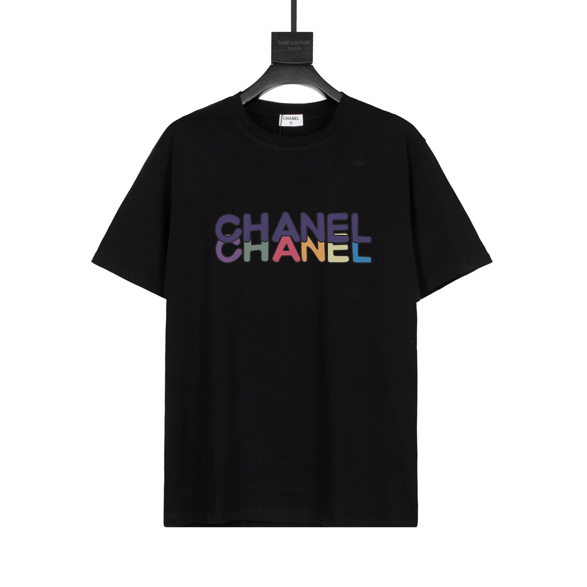 T-Shirt mit Regenbogen-Print