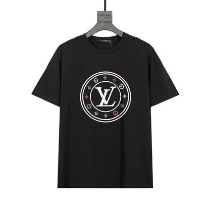 T-Shirt mit Kreis-Print