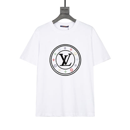 T-Shirt mit Kreis-Print