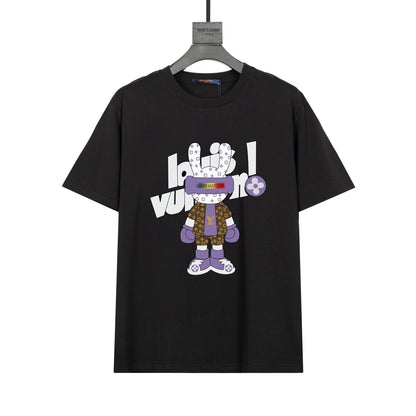 T-Shirt mit Cartoon-Print