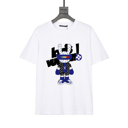 T-Shirt mit Cartoon-Print