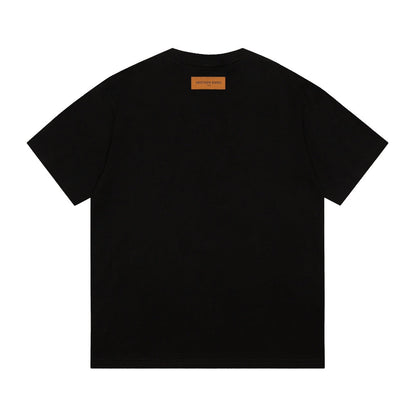 Baumwoll-T-Shirt mit Aufdruck