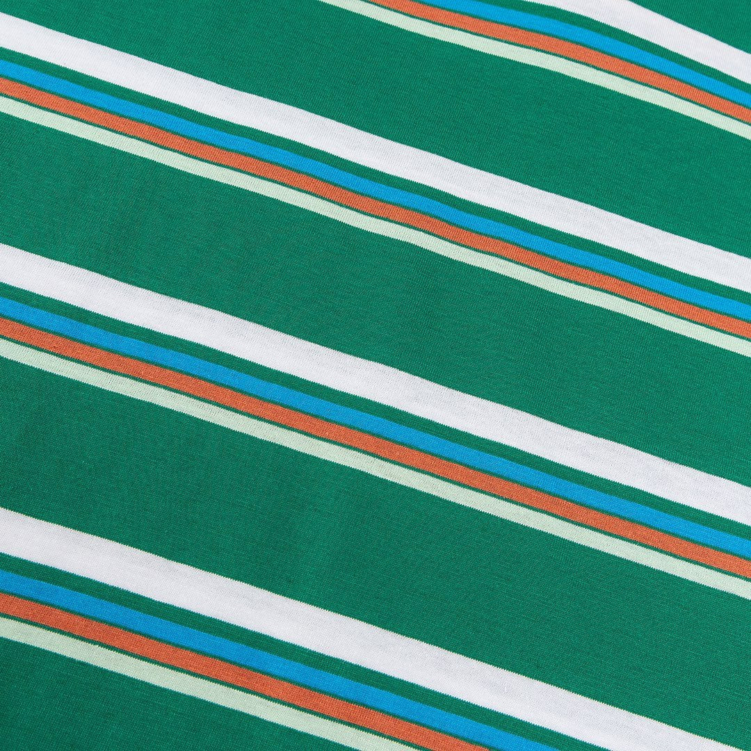 Gestreiftes Baumwoll-T-Shirt