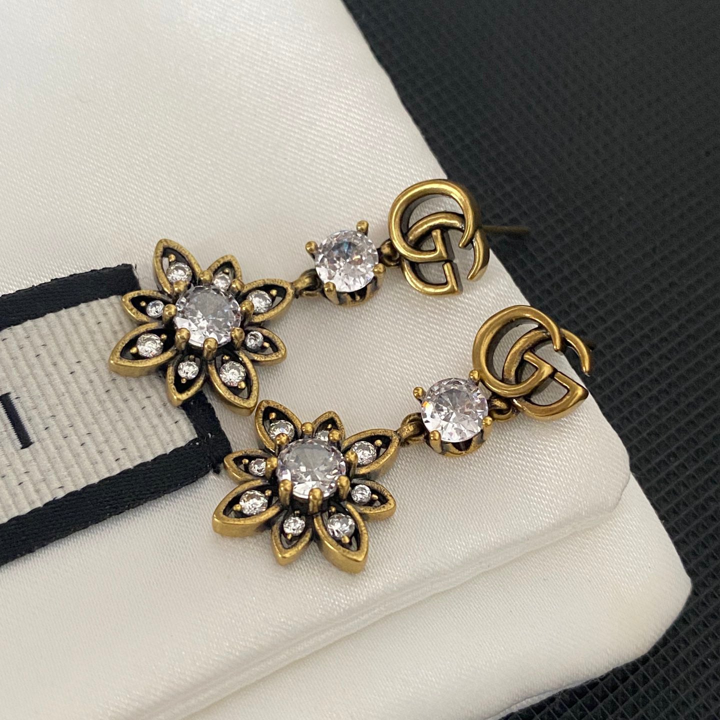 Crystal Flower G Ohrringe