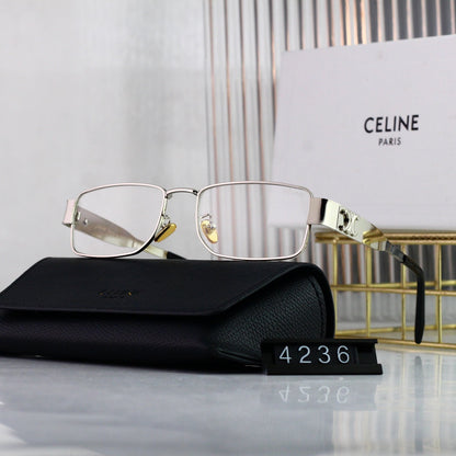 Retro Square Metall Arc de Triomphe Sonnenbrille