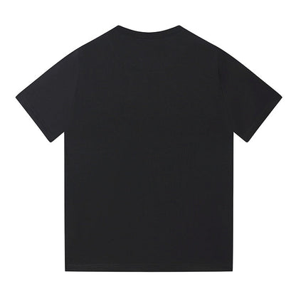 Mode-T-Shirt mit Buchstaben-Print