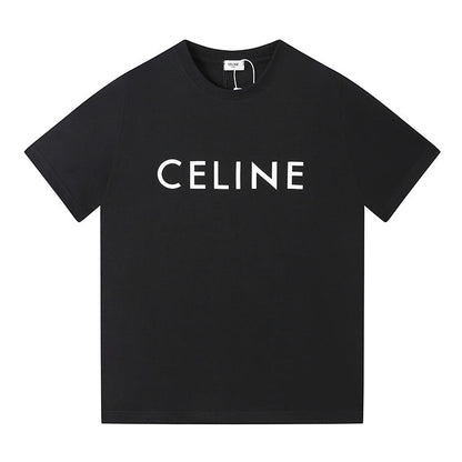 Mode-T-Shirt mit Buchstaben-Print