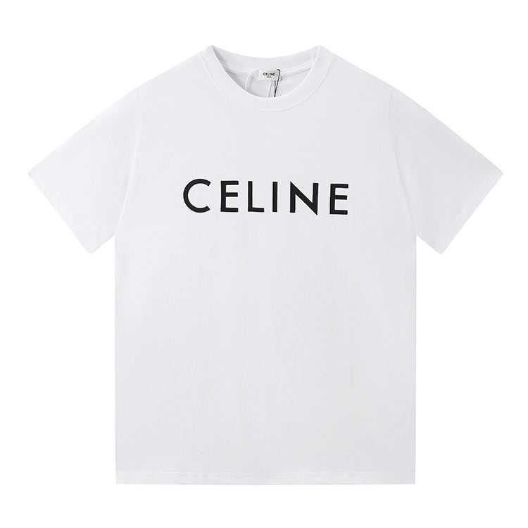 Mode-T-Shirt mit Buchstaben-Print