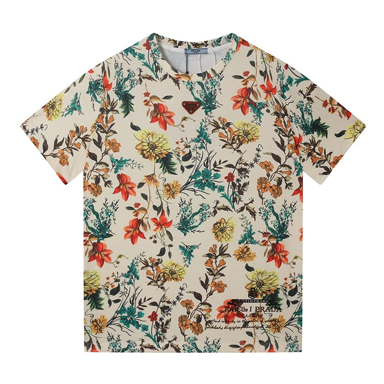 T-Shirt mit Blumenmuster