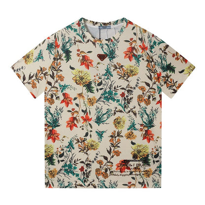 T-Shirt mit Blumenmuster