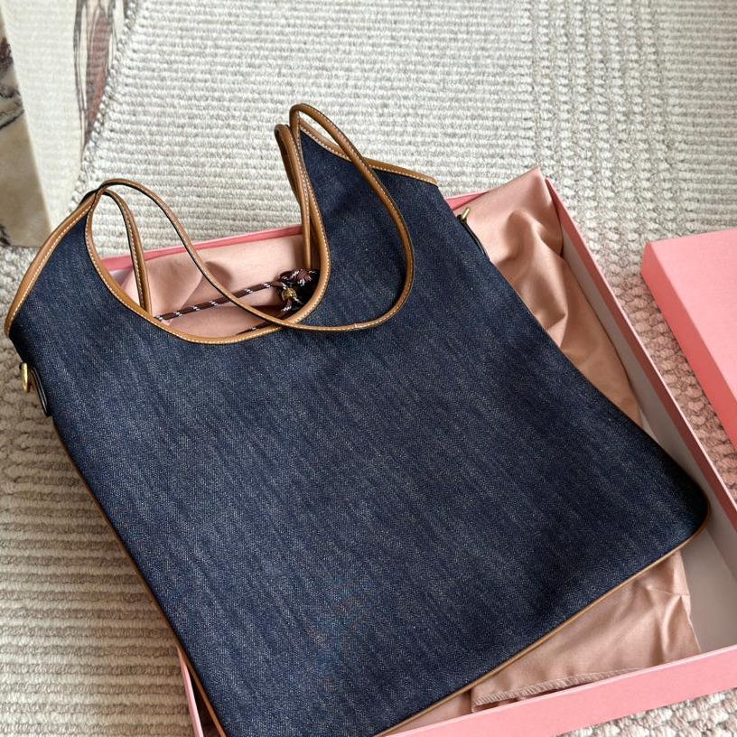 Retro-Denim-Stofftasche