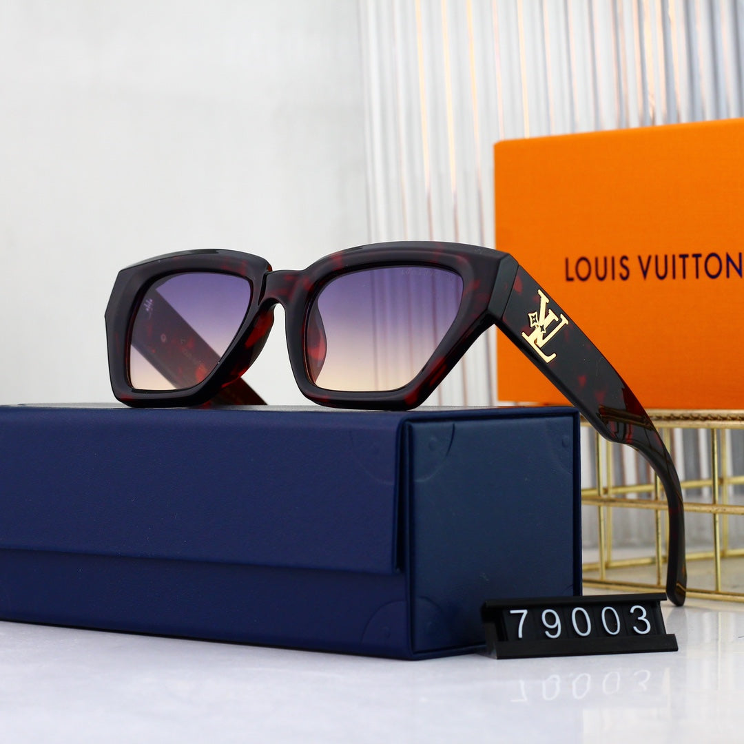 Fashion Quadrat-Sonnenbrille mit Prägung