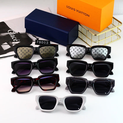 Fashion Quadrat-Sonnenbrille mit Prägung