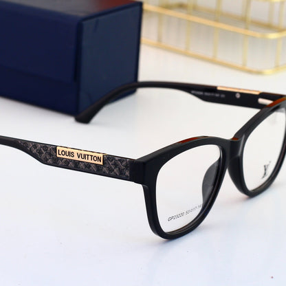 Vintage-Brille mit geprägtem Rahmen
