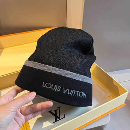 Unisex Modische Geprägte Wollmütze