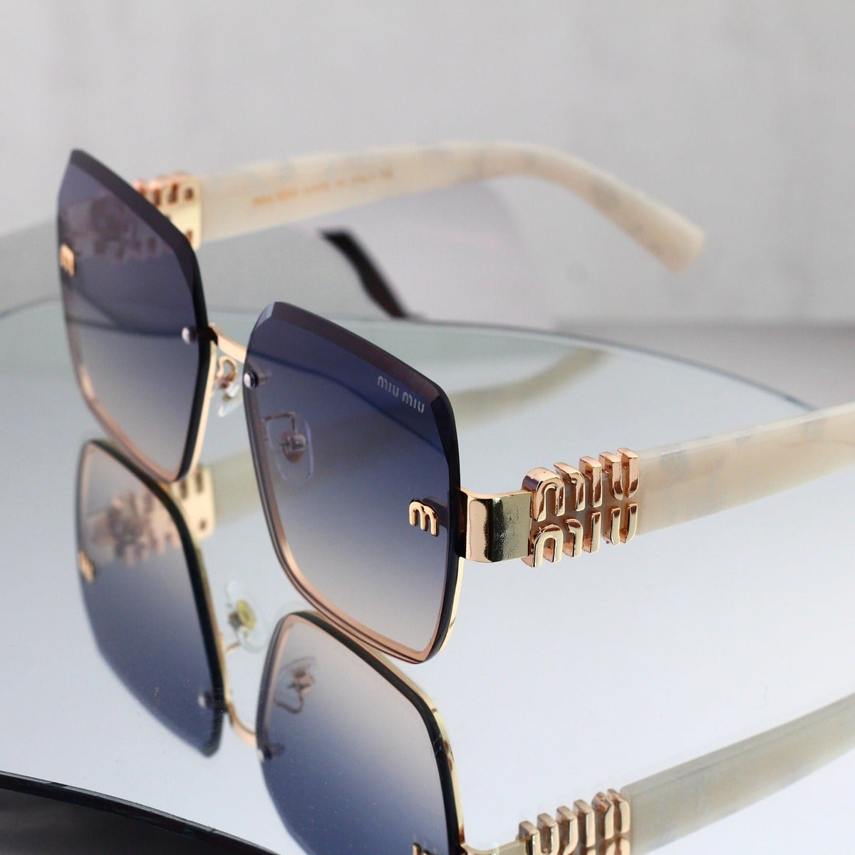 Rimless Square Sunglasses Model 71