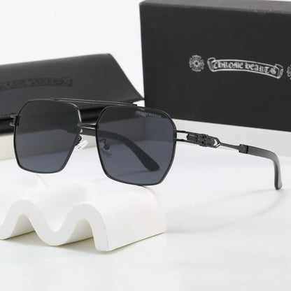 8 Color Double Bridge Cross Sunglasses