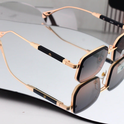 5 Color Square Metal Sunglasses 0736