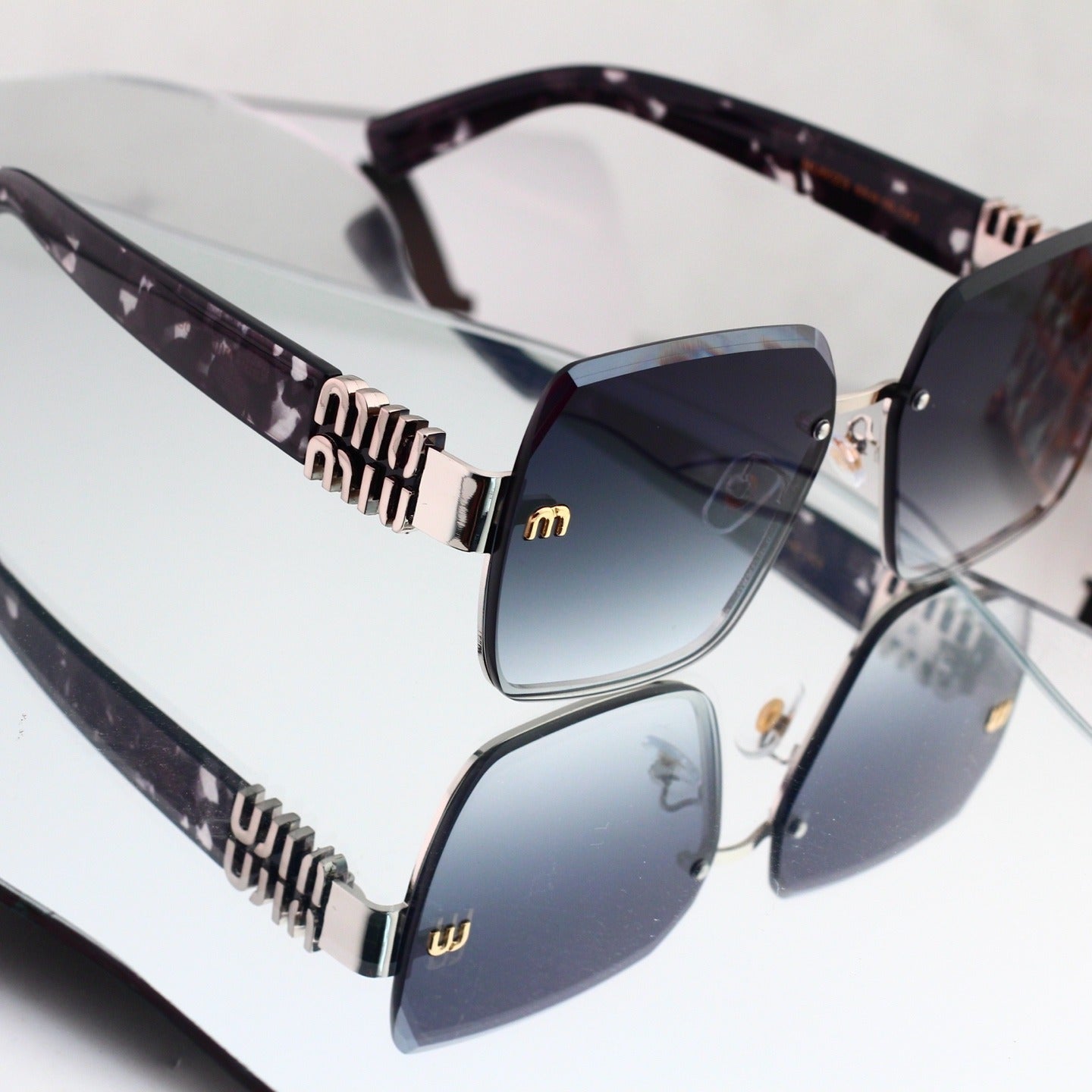 Rimless Square Sunglasses Model 71