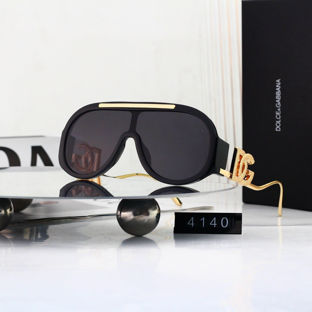 8 Color Oversized Shield Sunglasses 4140