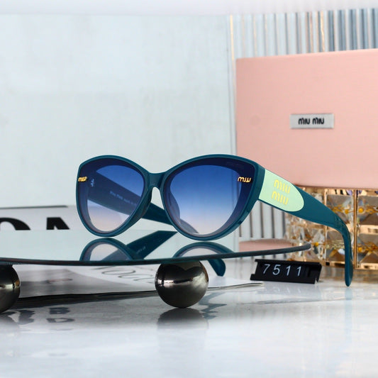 6 Color Cat Eye Decor Sunglasses 7511