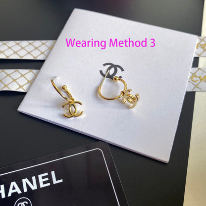 Abnehmbare Love Heart Fashion-Ohrringe