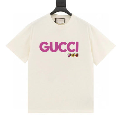 T-Shirt mit Erdbeerdruck