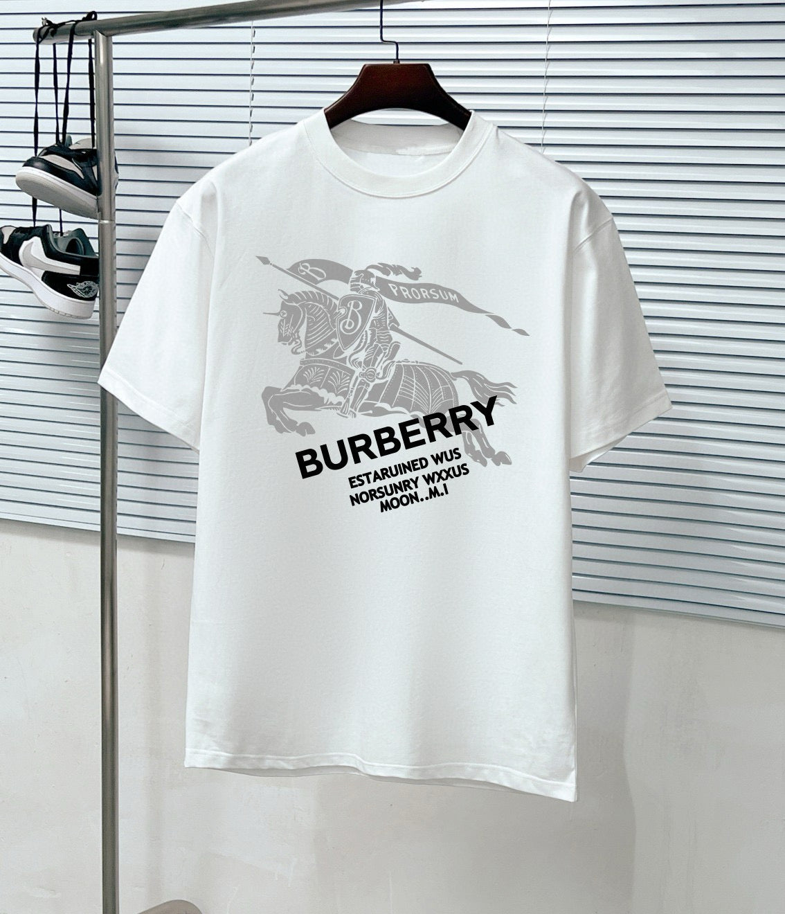 Baumwoll-T-Shirt mit Aufdruck