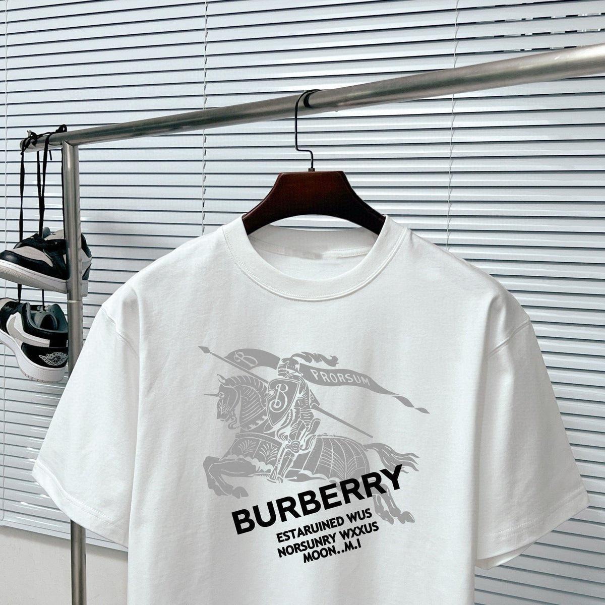 Baumwoll-T-Shirt mit Aufdruck
