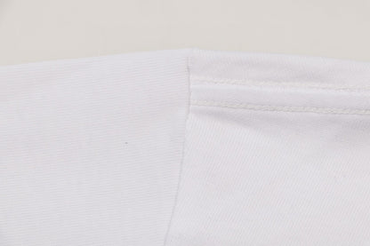 Baumwoll-T-Shirt mit Aufdruck