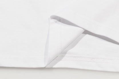 Baumwoll-T-Shirt mit Aufdruck