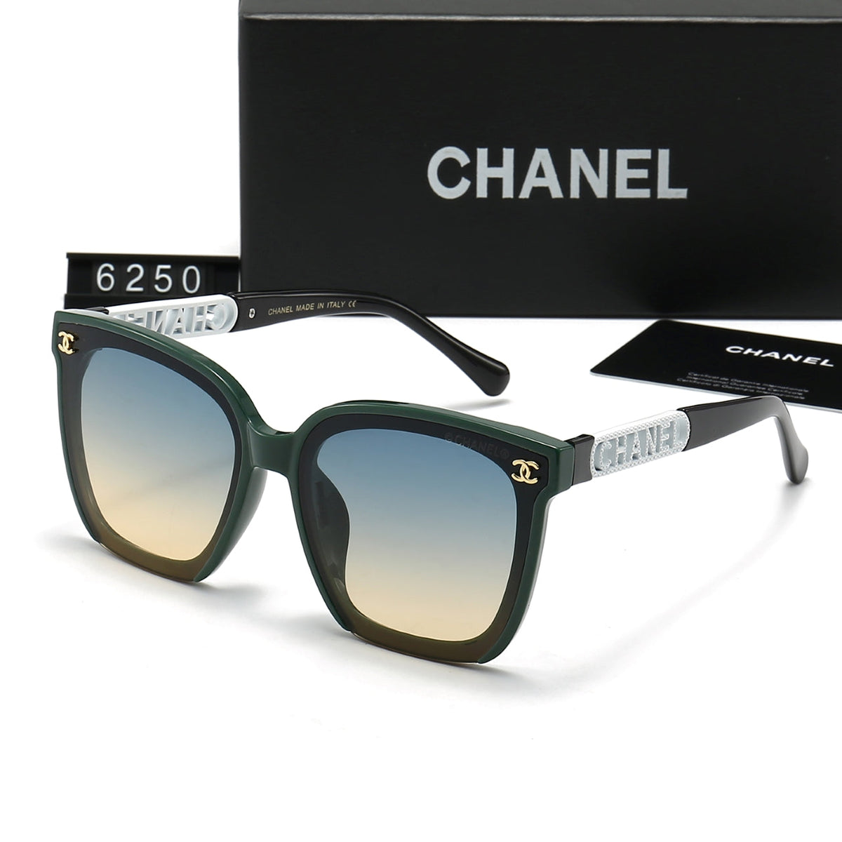 Klassische Fashion-Sonnenbrille mit Metallrahmen