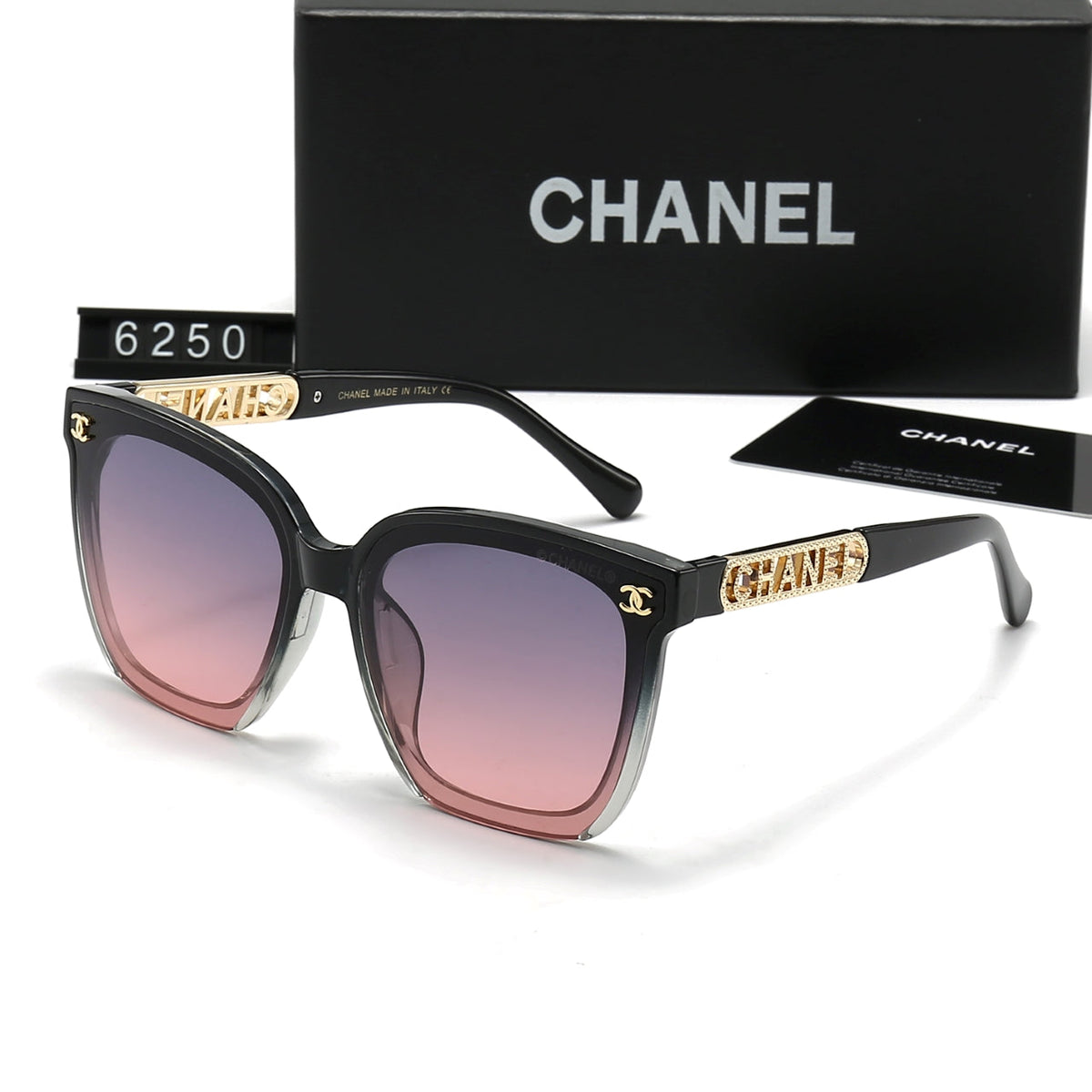 Klassische Fashion-Sonnenbrille mit Metallrahmen